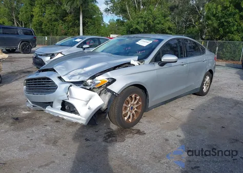 2016 Ford Fusion S из США, поврежденный, VIN 3FA6P0G78GR297804